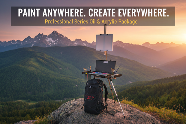Professional Series Oil & Acrylic Package – En Plein Air Pro