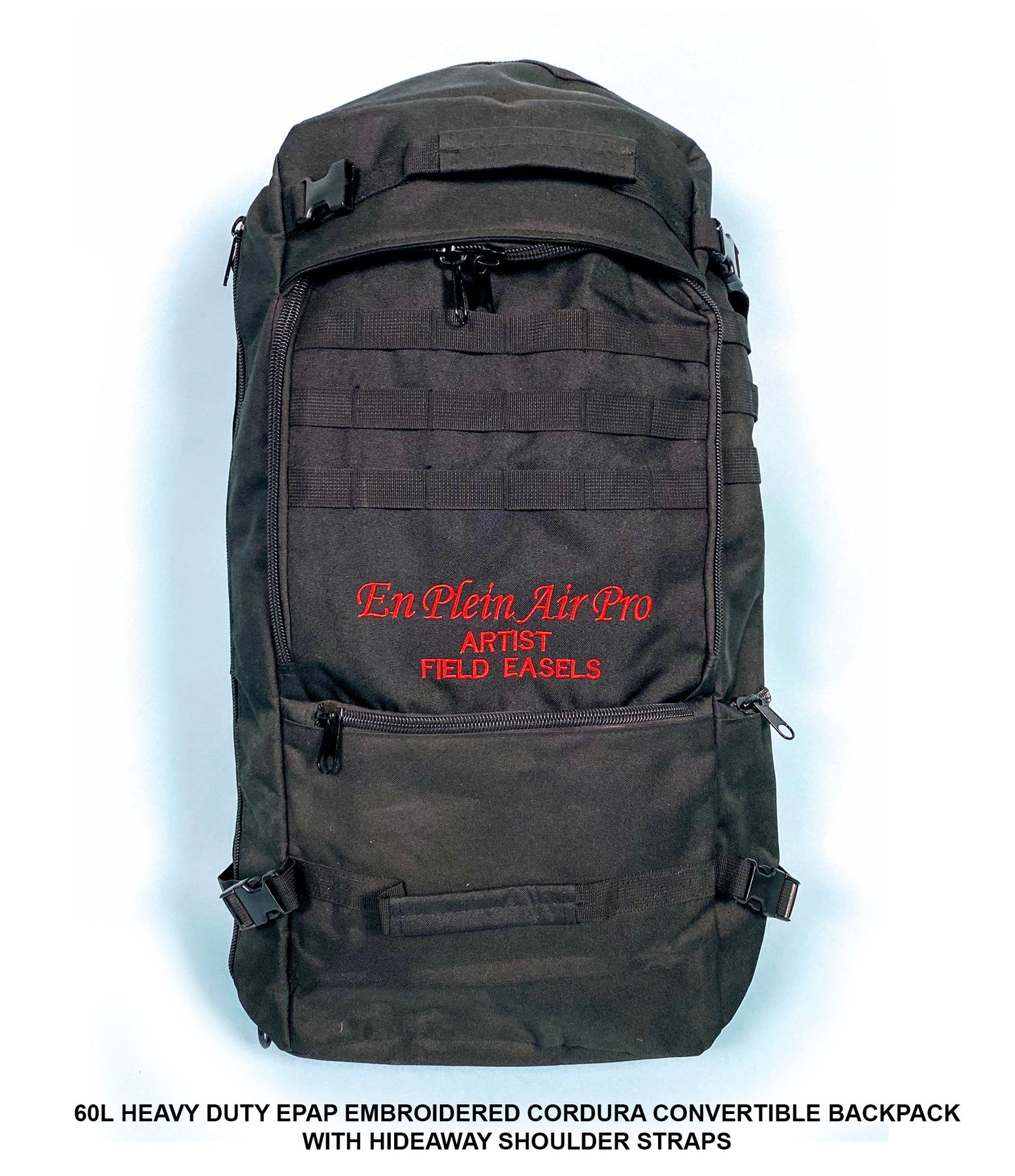 60L Heavy Duty Convertible Backpack En Plein Air Pro